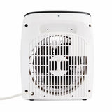 2000W Fan Heater/ 2 Heat Settings - Safety tip-over switch White