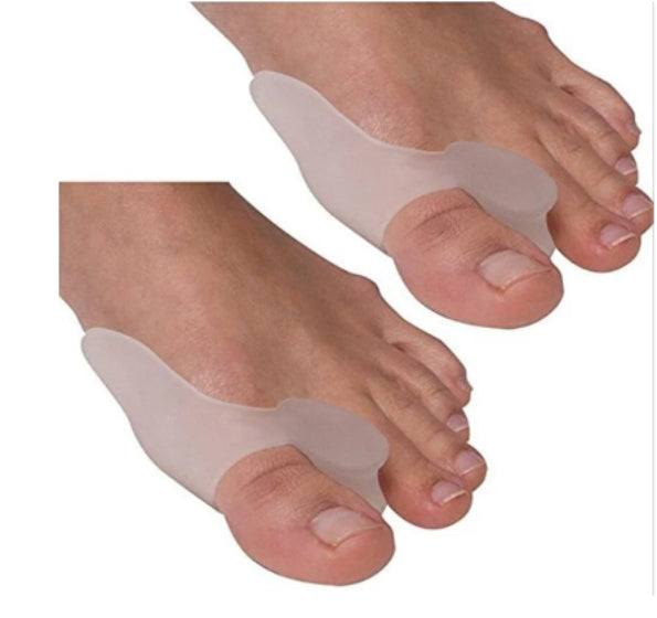 2x Silicone Gel Bunion Big Toe Separator Spreader Eases Foot Pain Foot Hallux - TheITmart