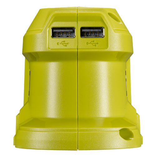 Ryobi 18V ONE+ 150W Battery Topper Inverter - Skin Only / LED light for camping trips