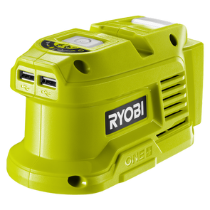 Ryobi 18V ONE+ 150W Battery Topper Inverter - Skin Only / LED light for camping trips