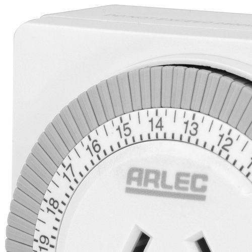 Arlec Compact 24 Hour Timer Twin Pack - PC6272PK - TheITmart