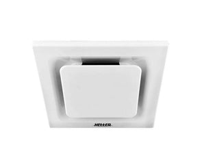Heller 250mm Ventilating Ducted Square Exhaust Fan HVEF250W- White