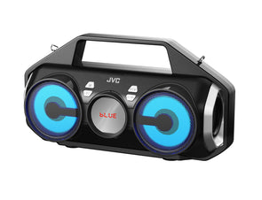 JVC RV-N120BA Portable Bluetooth Rechargeable Speaker with Remote Control