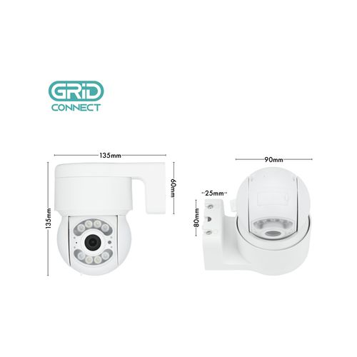 Orion SC030HA Grid Connect 3MP Smart Outdoor Pan And Tilt Security Camera - TheITmart