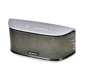 Tactix Portable Bluetooth Speaker - Silver / Aux-in / 5 Hours Run Time