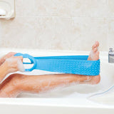 Bath/Shower Shimmy Scrub Back & Belly Scrubber/For Smooth, Clean & Healthy Skin