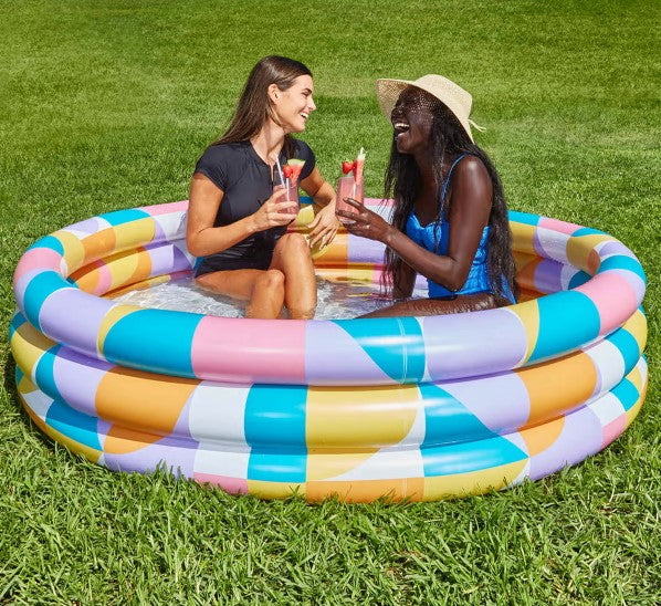Adult Inflatable Round Pool / Suitable for ages: 6+ years - TheITmart