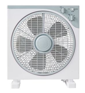 Anko 30cm Box Fan / 3-speed settings / White