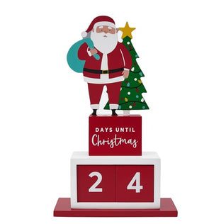 Santa Novelty Countdown Calendar
