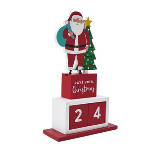 Santa Novelty Countdown Calendar