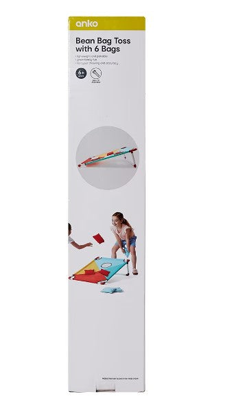 Bean Bag Toss with 6 Bags/Easy to Assemble/Suitable for Ages 6+ years