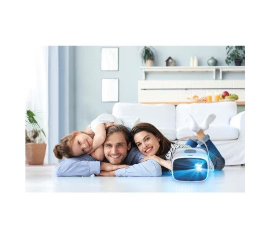 Blaupunkt 480p Mini Projector - White / Blue / Pink - TheITmart