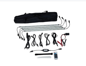 Camping LED Light Bars Set - 4 Pack