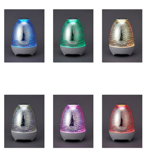 LED Light Bluetooth Speaker True Wireless Stereo Speaker - Black