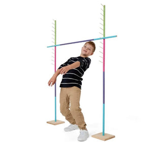 Wooden Limbo Fun Play/Suitable for Ages 6+ years