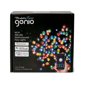 Mirabella Christmas Genio Wi-Fi 500 LED Fairy Lights - Multi Colour