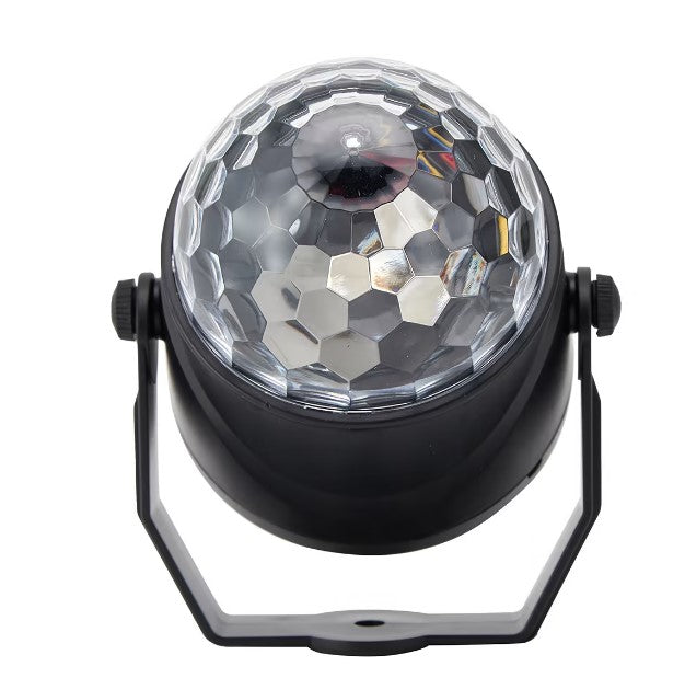 Anko Remote Control LED Disco Ball with 360Deg Rotation