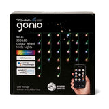 Mirabella Christmas Genio Wi-Fi 200 LED Colour Wheel Icicle Lights - Multi - TheITmart