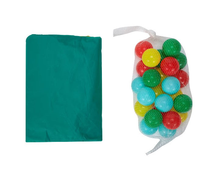 8 Players Parachute Game with 24 Coloured Balls/ Suitable for ages: 3+ years