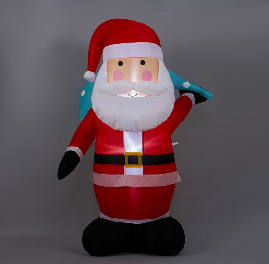 Anko Festive 4ft Low Voltage Inflatable Santa/Indoor & Outdoor - TheITmart