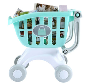 Shopping Trolley and Food Play Set/Suitable for Ages 3+ Years