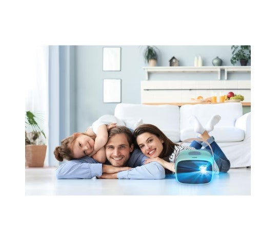 Blaupunkt 480p Mini Projector - White / Blue / Pink - TheITmart