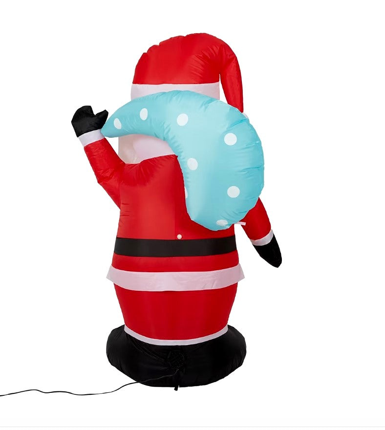 Anko Festive 4ft Low Voltage Inflatable Santa/Indoor & Outdoor - TheITmart