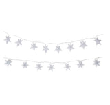 Battery Operated 24 LED Metal String Lights - Assorted