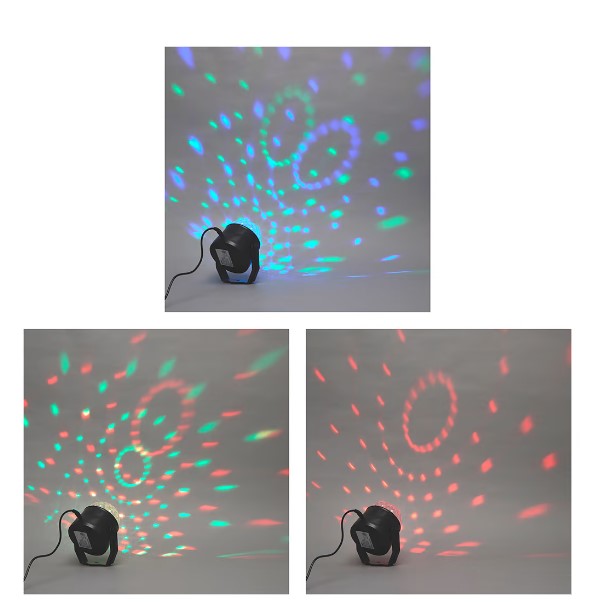 Anko Remote Control LED Disco Ball with 360Deg Rotation