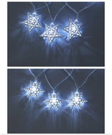 Battery Operated 24 LED Metal String Lights - Assorted