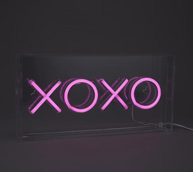 USB Powered LED Neon Light - XOXO/Ideal for Parties