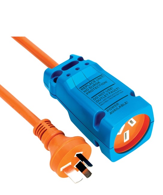 Ampfibian 15A Carvan Surge Replacement Catridge with Outlet Tester