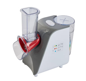 5-in-1 Salad Maker- White/ with storage compartment