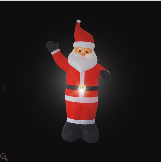 Mirabella Christmas 1.7m height Inflatable Santa / Low Voltage / White LED - TheITmart