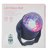 Anko Remote Control LED Disco Ball with 360Deg Rotation