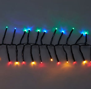 Low Voltage 300 LED Multi-Coloured Cluster Lights