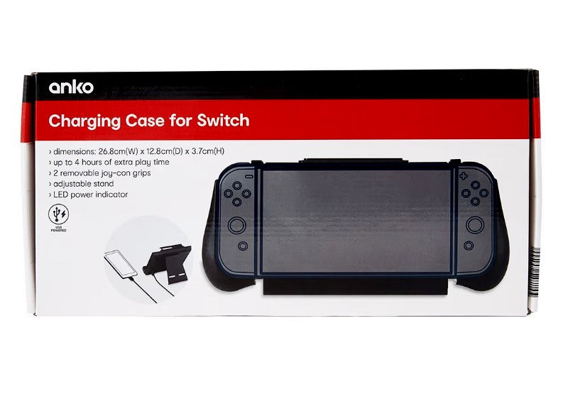 5V USB Powered Gaming Switch Charging Case with Adjustable Stand - Charging Dock