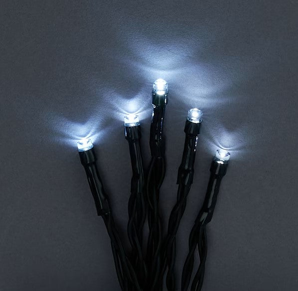 Solar Powered 500 LED White String Lights - TheITmart