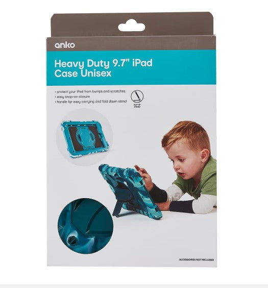 iPad Protective Case Kids Heavy Duty Unisex