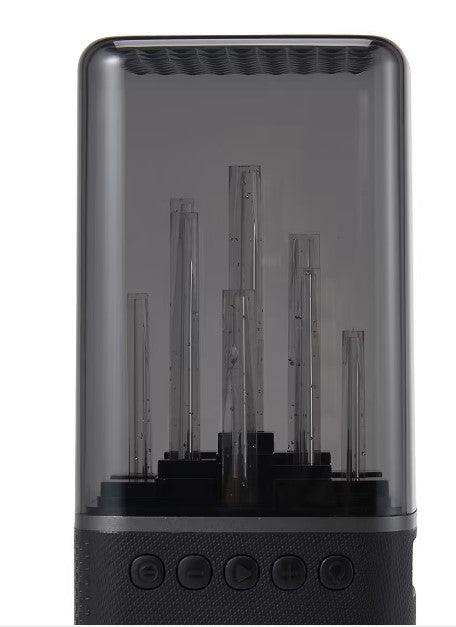 5W Black Bluetooth Speaker With 7 x RGB Light Mode