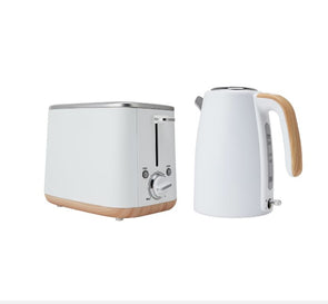 Toaster and Kettle Breakfast Set 1.7L Kettle + 2 Slice Toaster