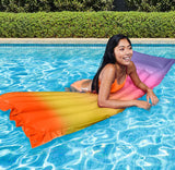 1.7m Inflatable Pool Rainbow Air Mattress / Suitable for Ages 12+ Years