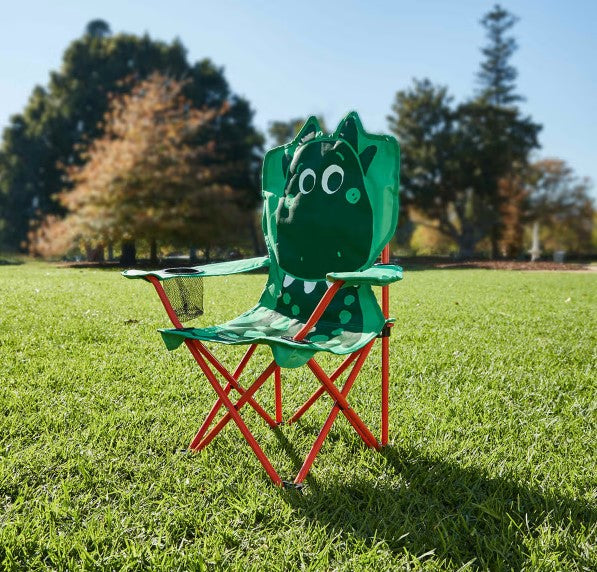 Kids' Camp Chair - Dino/Suitable for Ages 3+ years - TheITmart