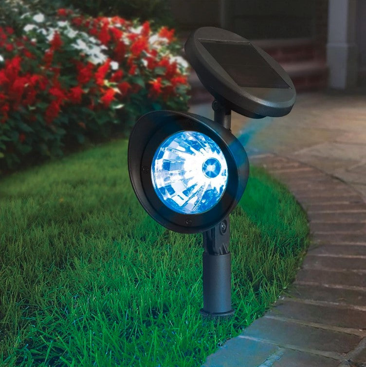 Lytworx 27cm LED Colour Changing Solar Spotlight - TheITmart