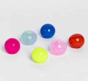 6 Pack The Sensory Toybox Squish Balls/Suitable for ages: 3+ years