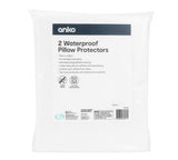 2 Pack Waterproof Pillow Protectors/Fits Most Pillows - TheITmart