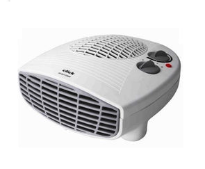 Click 2000W Low Profile Fan Heater - White /CFH08Y22