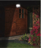 Arlec 900 Lumen Solar Movement Activated Floodlight Weather Resistant - Black