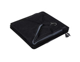 Portable Camping Hanging Storage 4 Shelf - Black