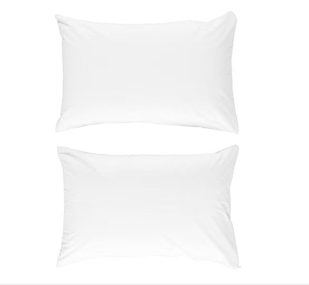 2 Pack Waterproof Pillow Protectors/Fits Most Pillows - TheITmart